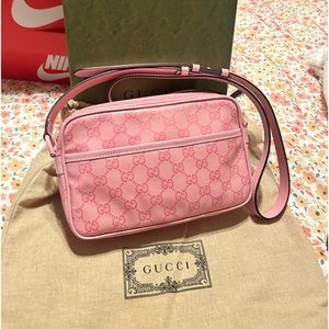 GG Crystal mini shoulder bag